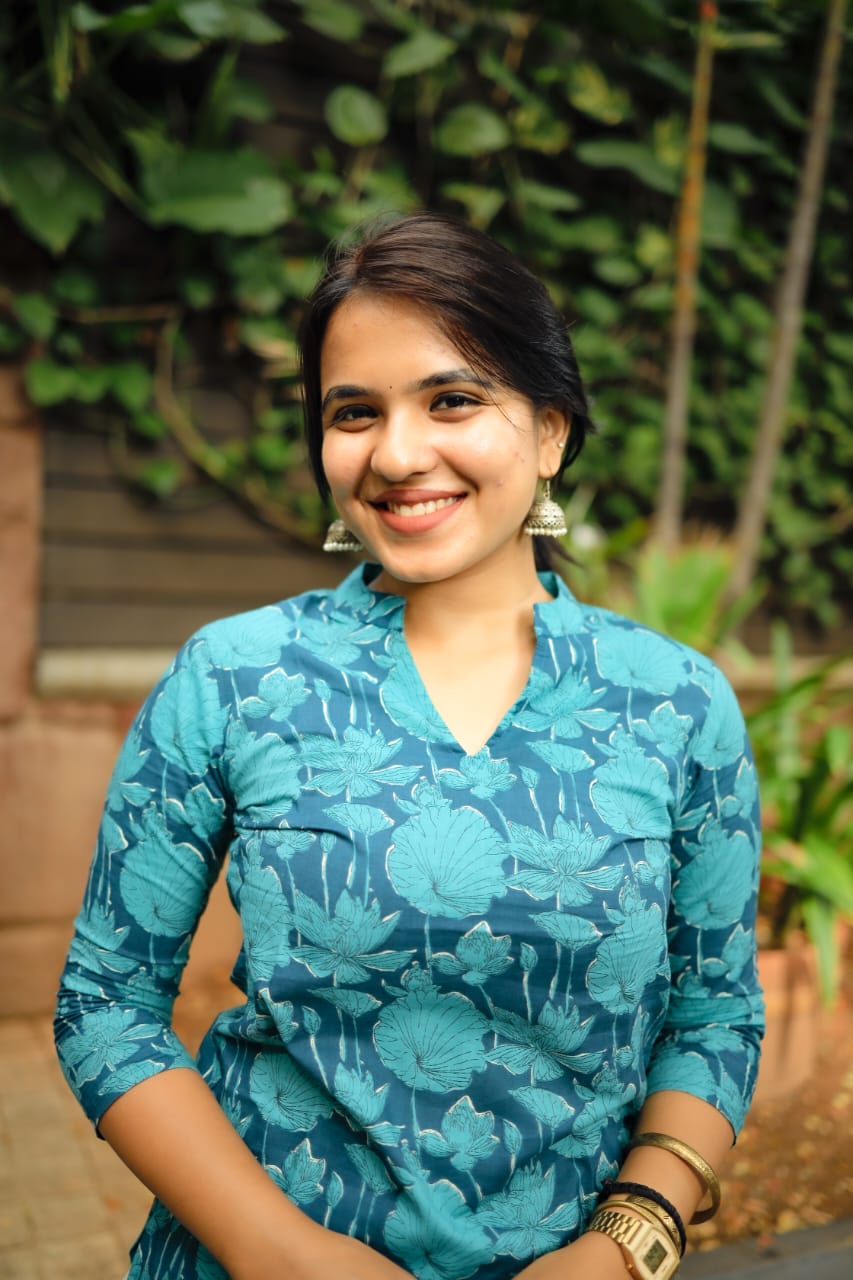 Short kurti -10 - Organic cotton short kurti in teal green